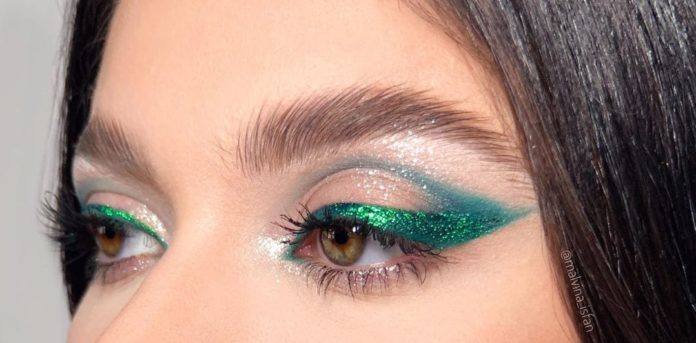 How to wear colored eyeliner - Green - Emerald Eyeliner