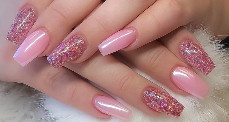 cute pink nail art ideas and designs - featured - Major Mag